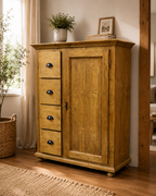 Vintage Brotschrank - Schubschrank