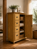 Vintage Brotschrank - Schubschrank