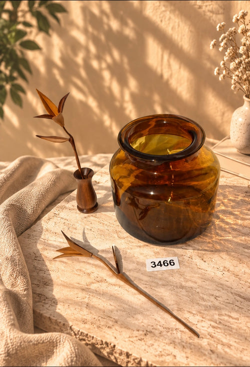Altes Biedermeier Glas