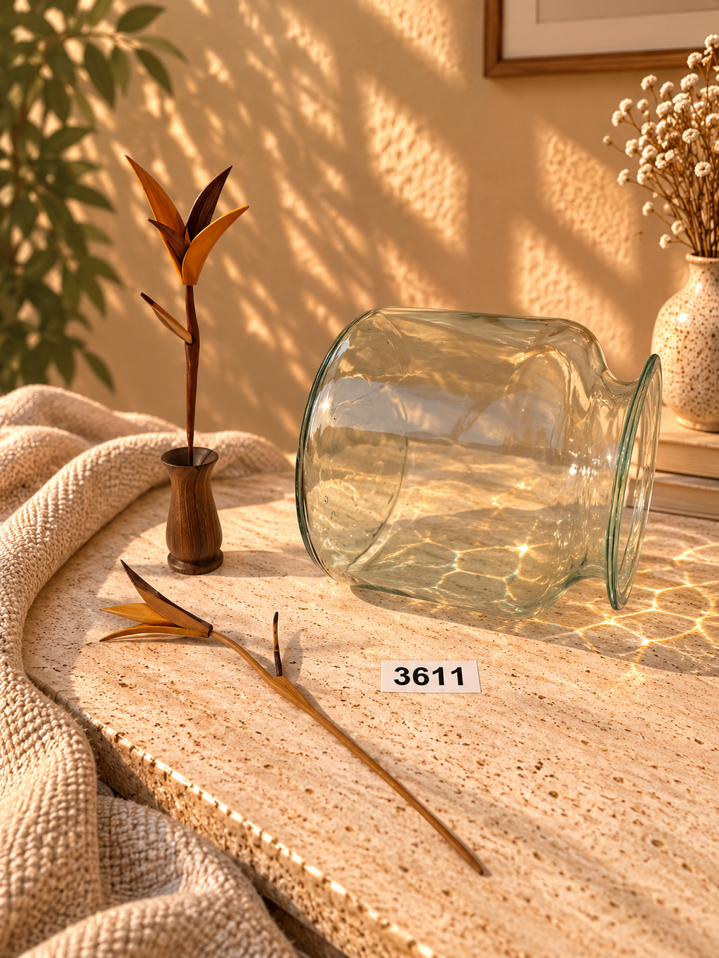 Altes Biedermeier Glas