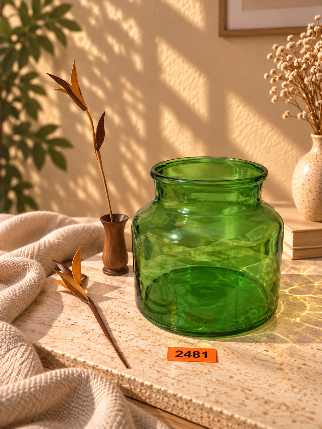 Altes Biedermeier Glas