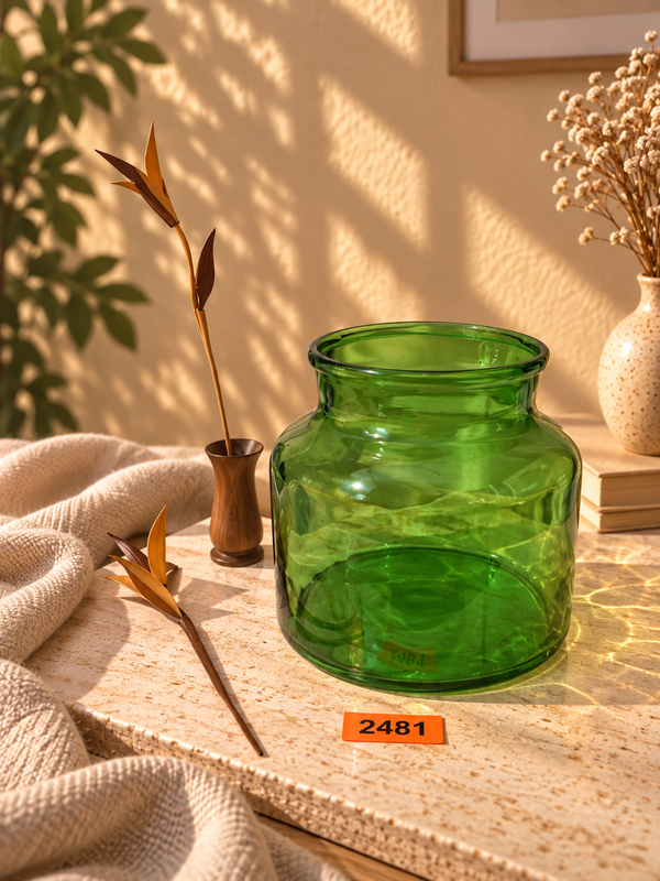 Altes Biedermeier Glas