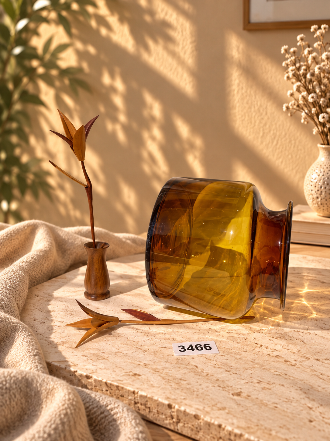 Altes Biedermeier Glas