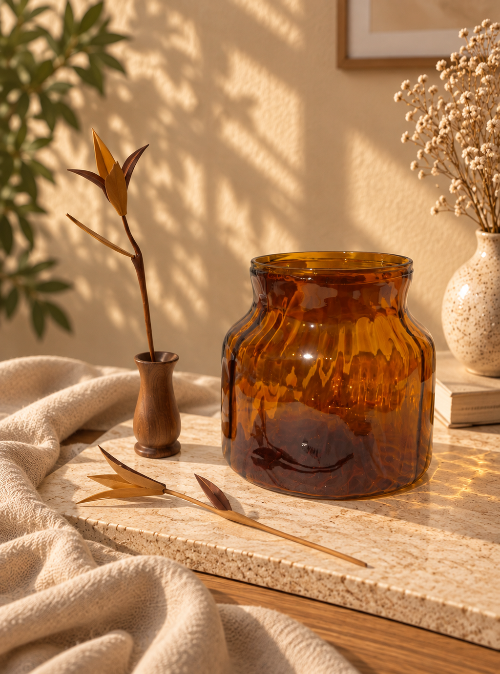 Altes Biedermeier Glas