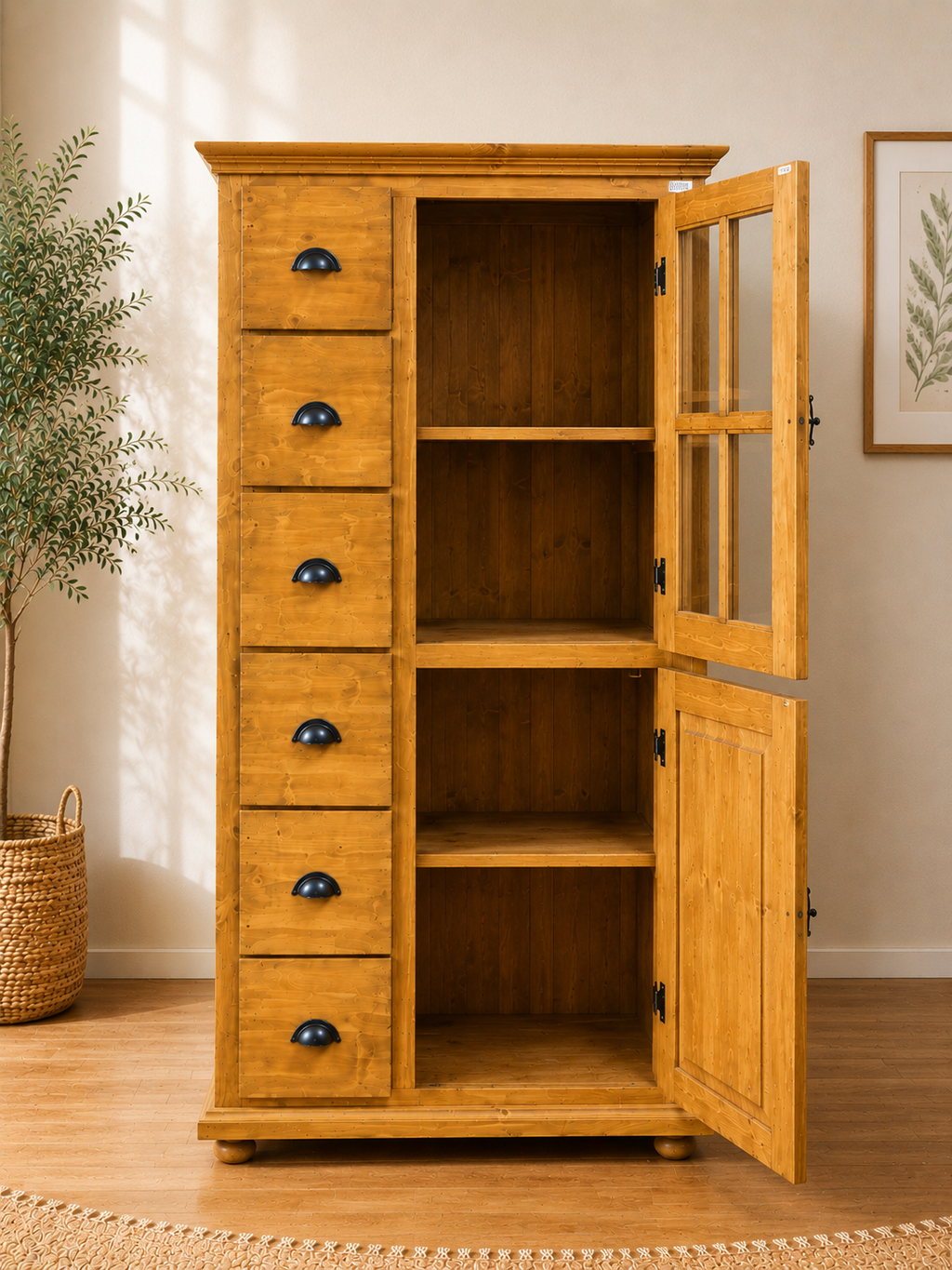 Brotschrank - Schubschrank