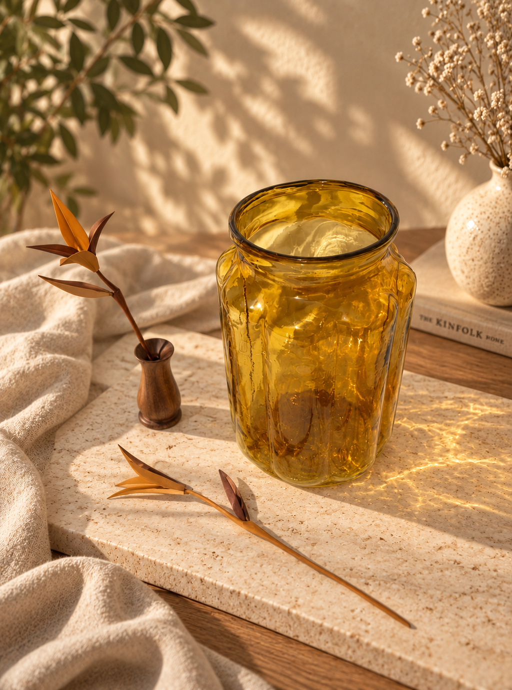 Altes Biedermeier Glas