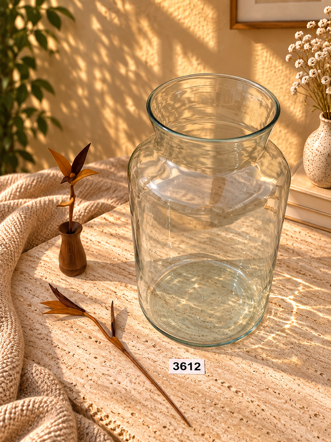 Altes Biedermeier Glas